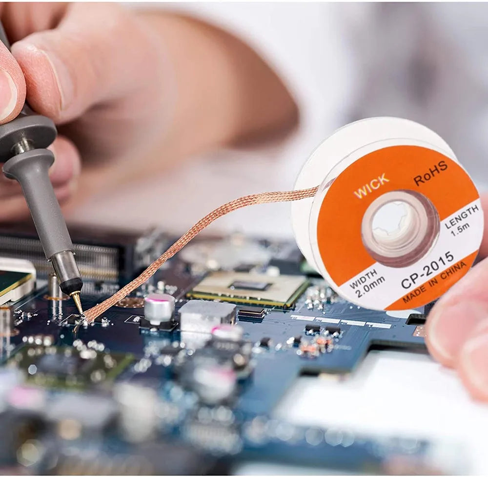 Desoldering Braid Solder Wick | Flux-Coated | BGA Repair