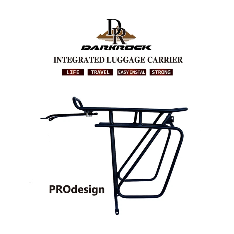Rear Cargo Rack 26/27.5/29 | Aluminum Alloy | MTB & Touring