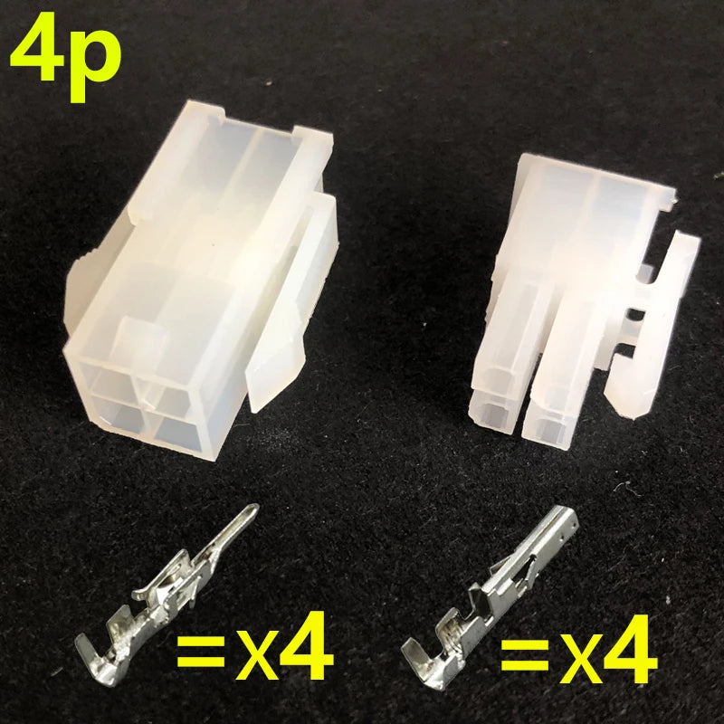 5557/5559 Harness Connector Kit | 4.2mm 6–24 Pin | Male & Female