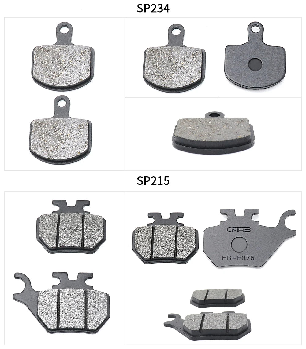 Motorcycle Brake Pads | Replacement Pads | General Fit