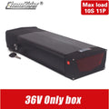E-Bike Battery Case | 36-72V Box & Rack | 5V USB Options