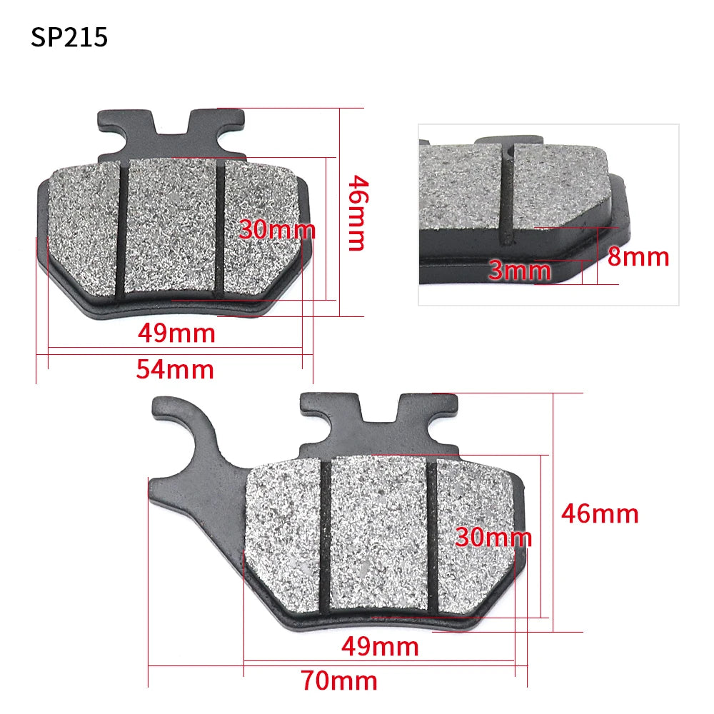 Motorcycle Brake Pads | Replacement Pads | General Fit