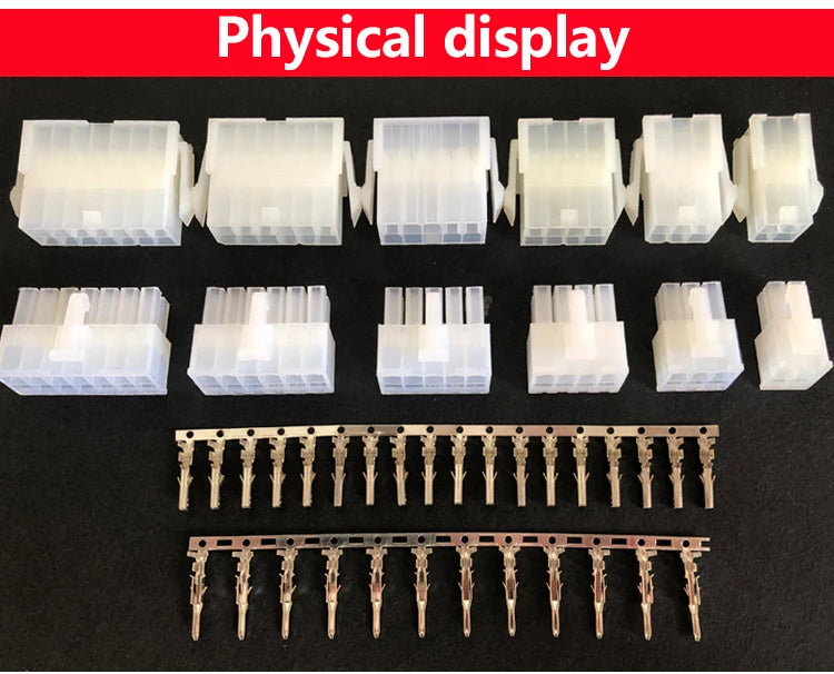 5557/5559 Harness Connector Kit | 4.2mm 6–24 Pin | Male & Female