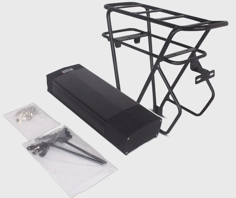 E-Bike Battery Case | 36-72V Box & Rack | 5V USB Options