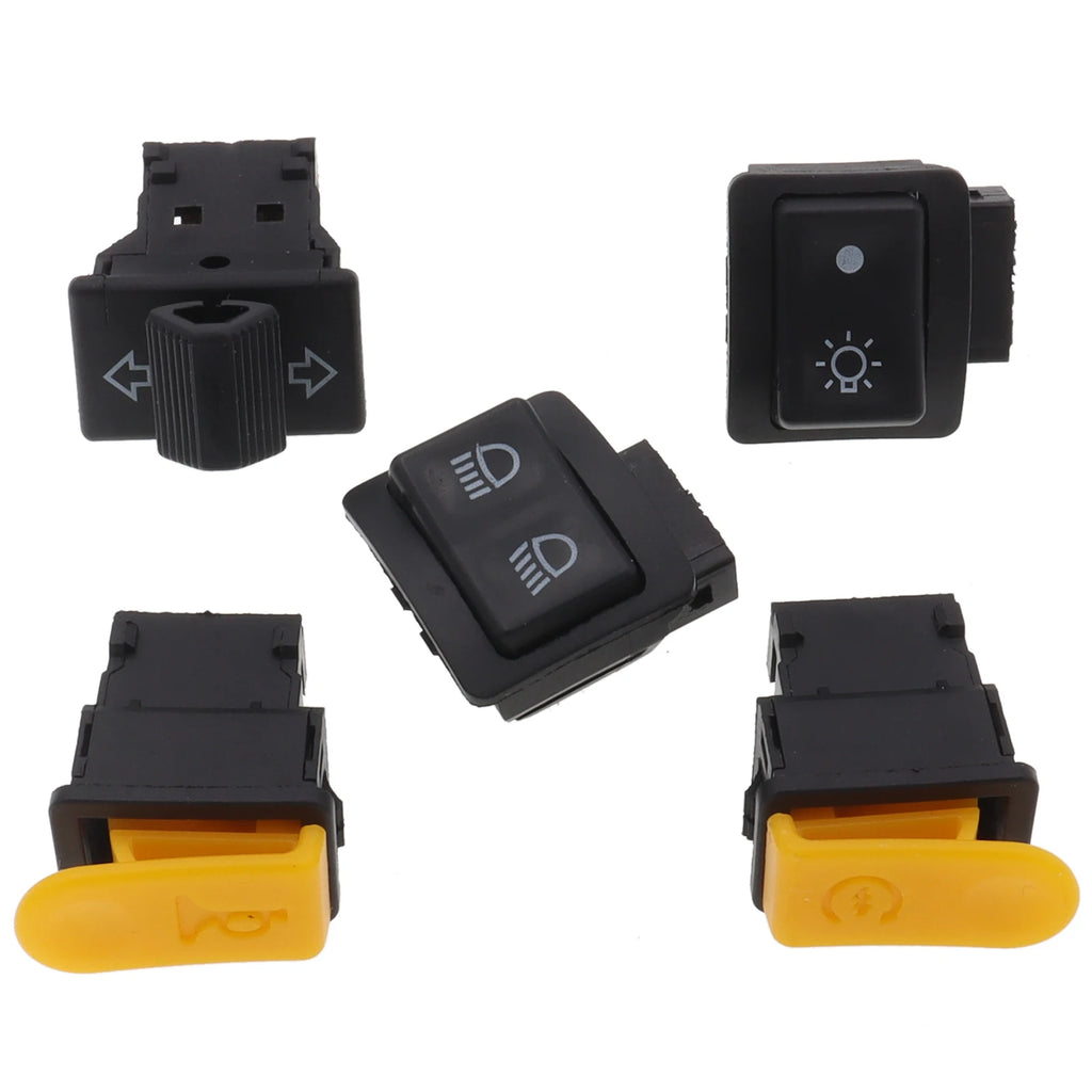 Button Switch Head Light Horn Dimmer Turn Singal Starter