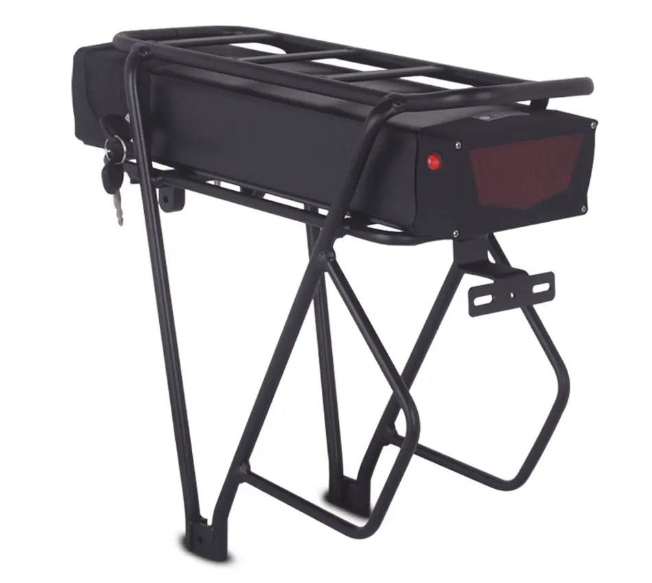 E-Bike Battery Case | 5V USB Luggage Rack Box | 10S-20S Builds