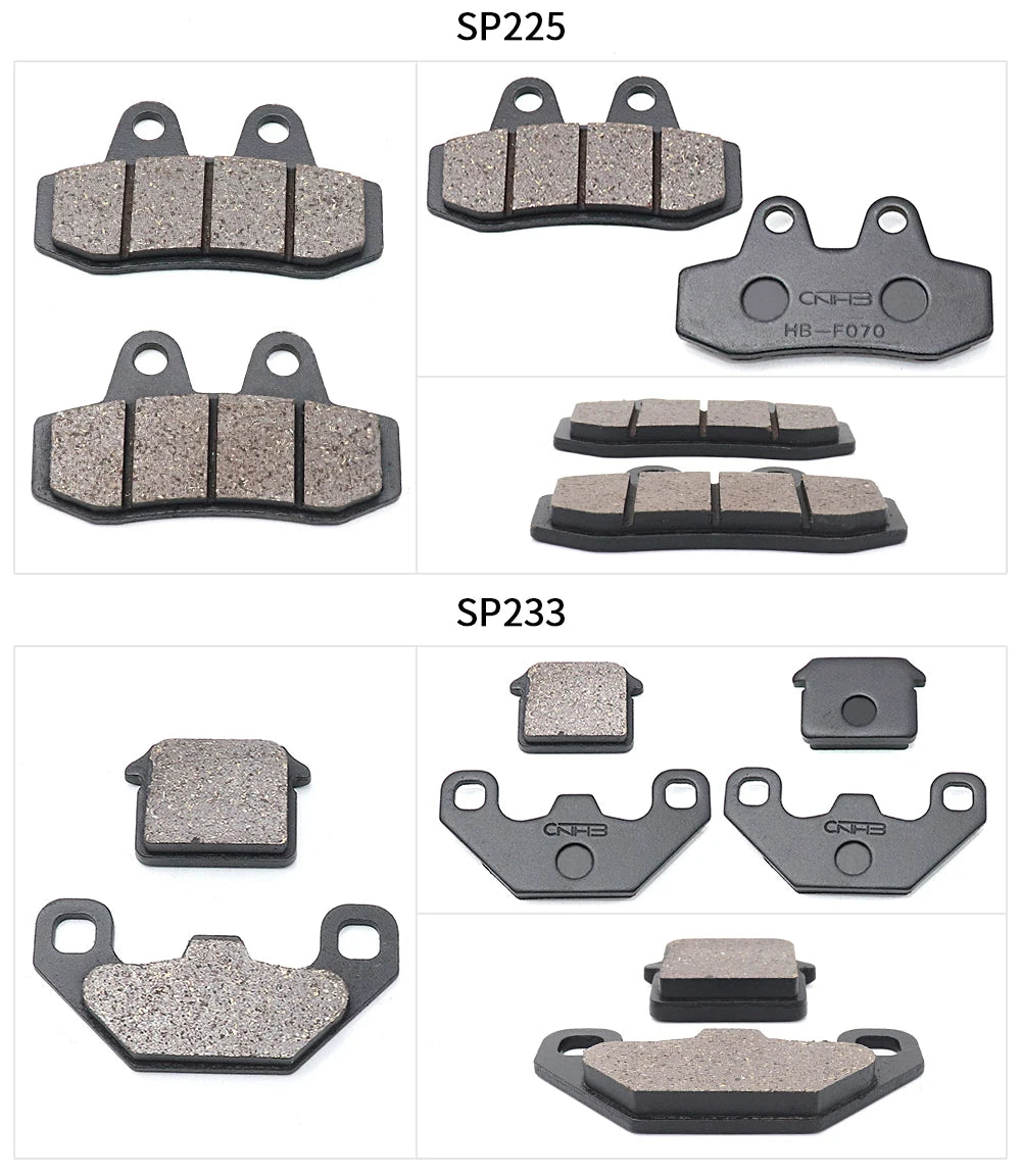 Motorcycle Brake Pads | Replacement Pads | General Fit