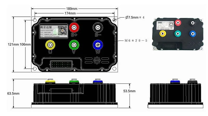 Fardriver ND96530 Controller | 96V 530A | 5–8kW Builds