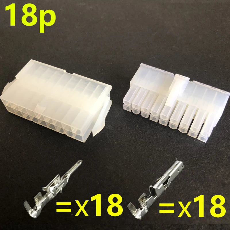 5557/5559 Harness Connector Kit | 4.2mm 6–24 Pin | Male & Female
