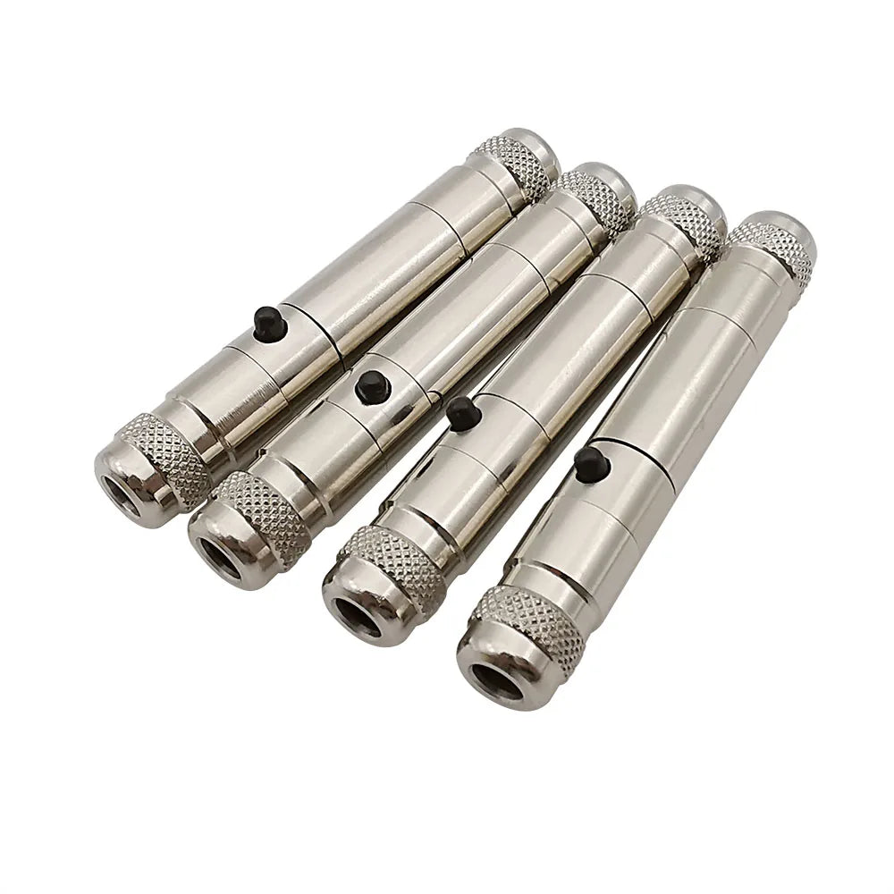 1Pair Metal Mini XLR 3/4/5/6 Pin Female Plug Male