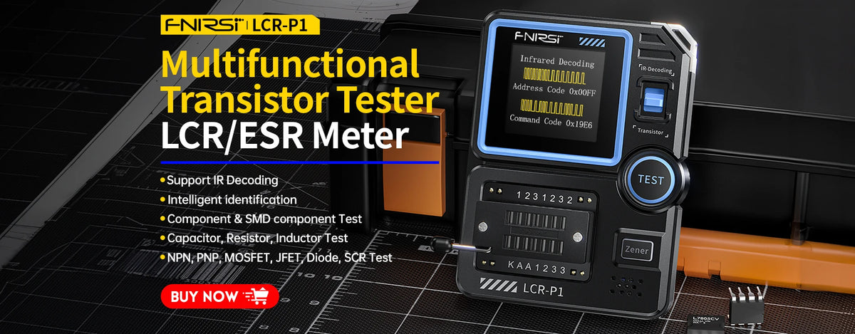 FNIRSI SWM-10 Portable Spot Welder | 5000mAh | 18650 Battery Packs