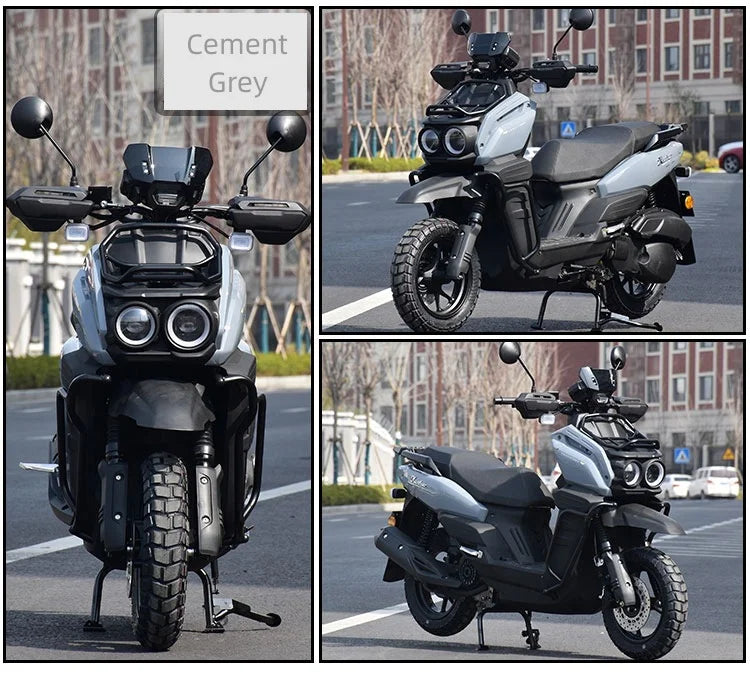 Y2-TK Electric Scooter | 1200W, 60V 20Ah | Aluminum-Wheel City E-Motorcycle