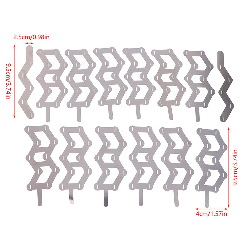 Battery Nickel Strip Holder | 0.15mm | 48V 13S5P DIY Pack Bracket