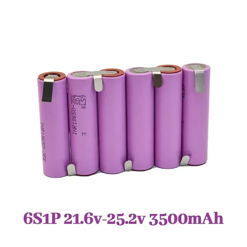 18650 35E Battery Pack | Custom 2S1P Config | 3500mAh Cells