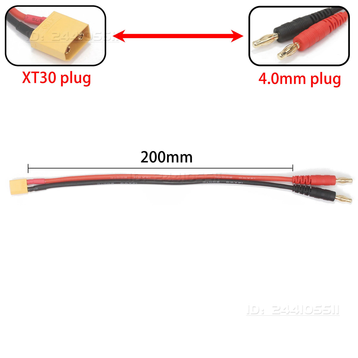 RC Charger Adapter Cable | XT/Banana 4/8/11-in-1 | IMAX B6 Fit
