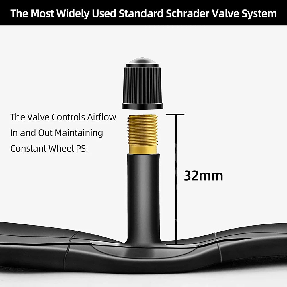 26in MTB Inner Tubes 2-Pack | 1.75-2.125 | Schrader Valve