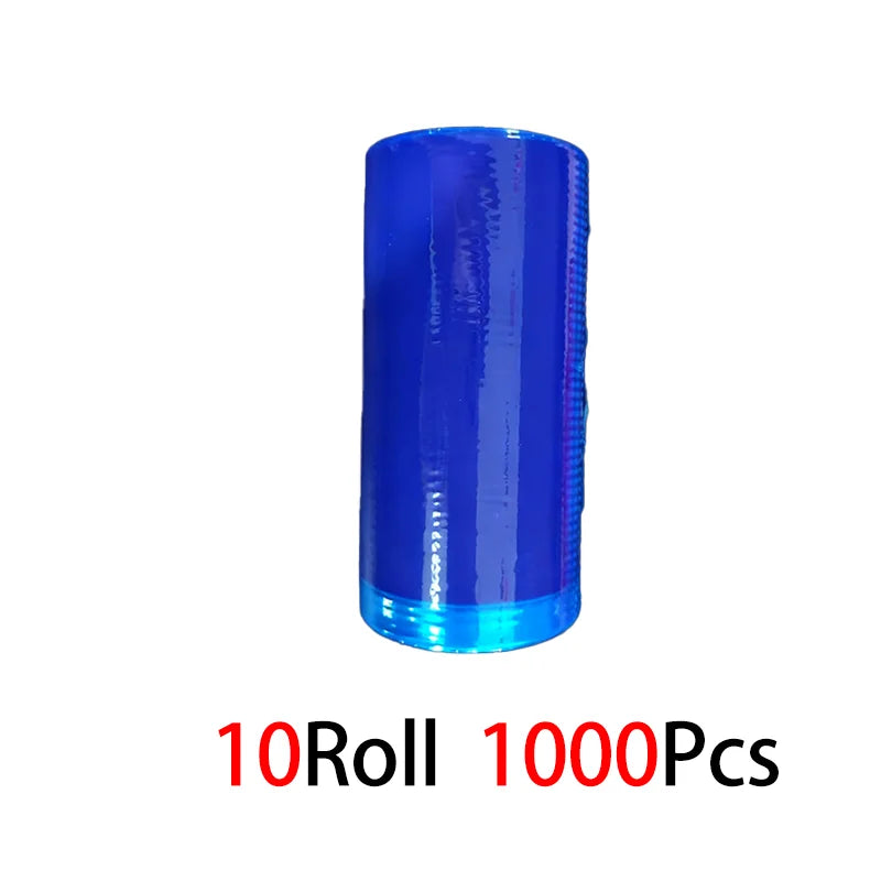 100Pcs barrier film tape for toilets and bathrooms prevents dirt and stains on door handles and switches without leaving marks