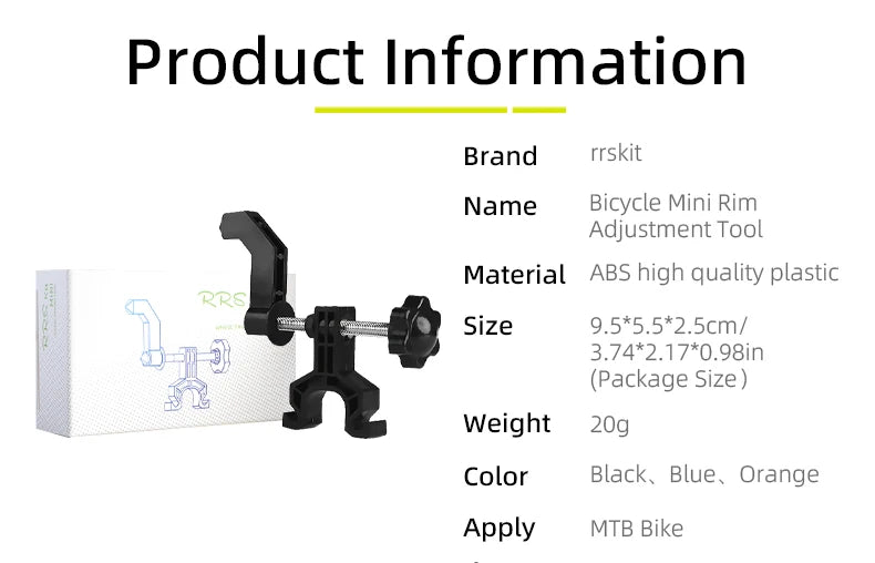 Mini Wheel Truing Stand | Rim Adjustment | MTB/Road