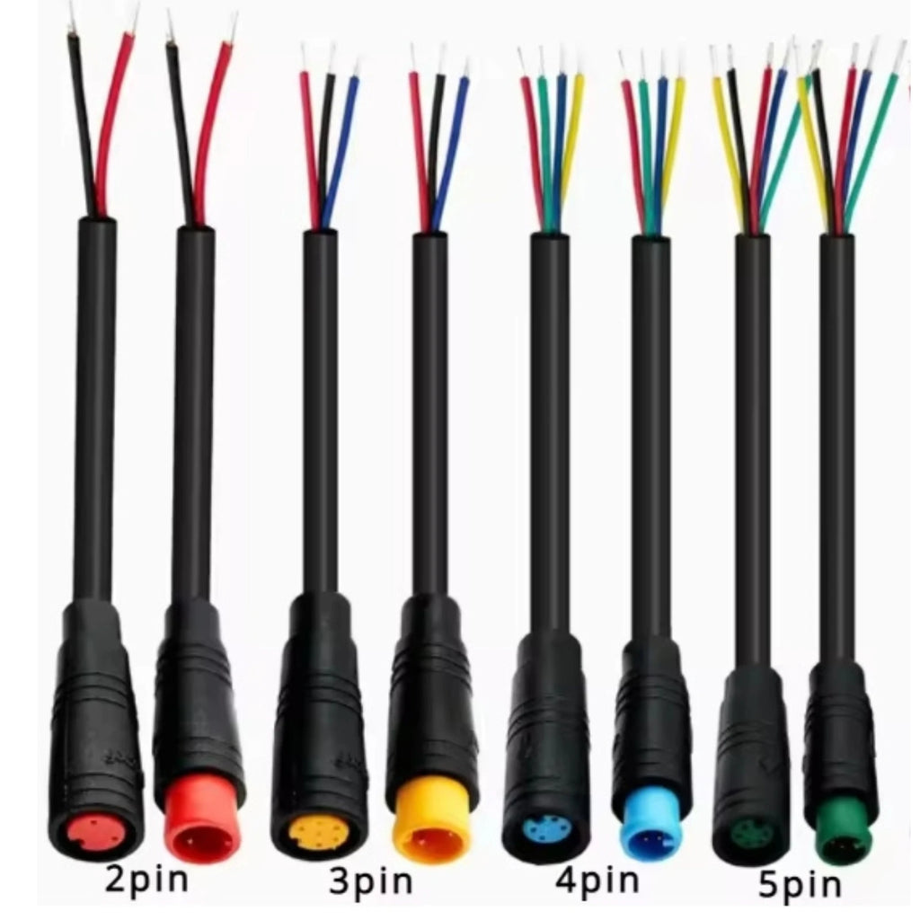 E-Bike Extension Cables | 2/3/4/5/8/9 Pin | Motor, Brake, Display, Controller & Throttle