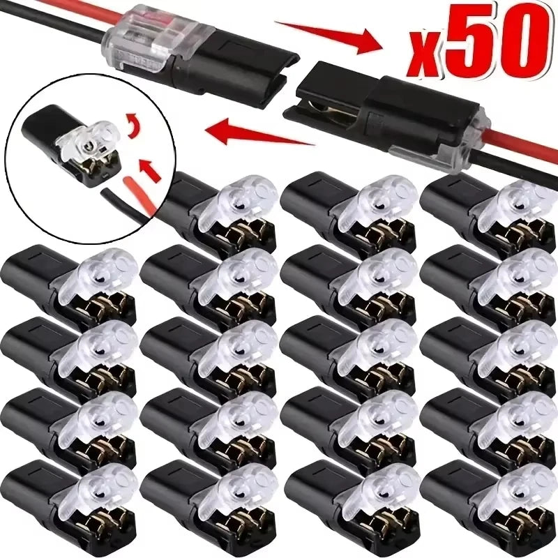 No-Strip Quick Wire Connectors | Dual-Line | Automotive