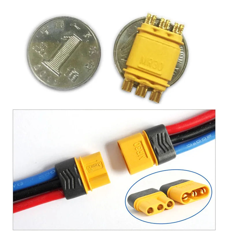 MR30 Connector Set | 20 Pairs | 30A RC Battery
