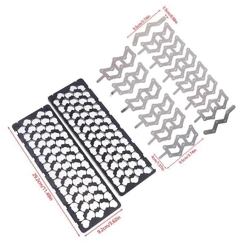 Battery Nickel Strip Holder | 0.15mm | 48V 13S5P DIY Pack Bracket