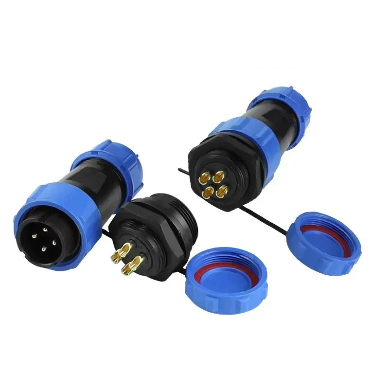 Aviation Plug Connectors | IP68 Waterproof | Panel-Mount