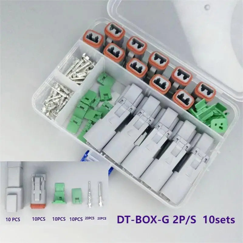 Deutsch DT Connector Kit | 2-12 Pin Waterproof | Auto Wiring