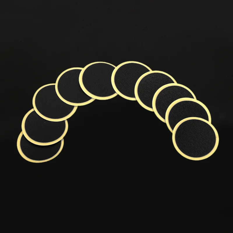 Glueless Tire Patch Kit | 10 Self-Adhesive Patches