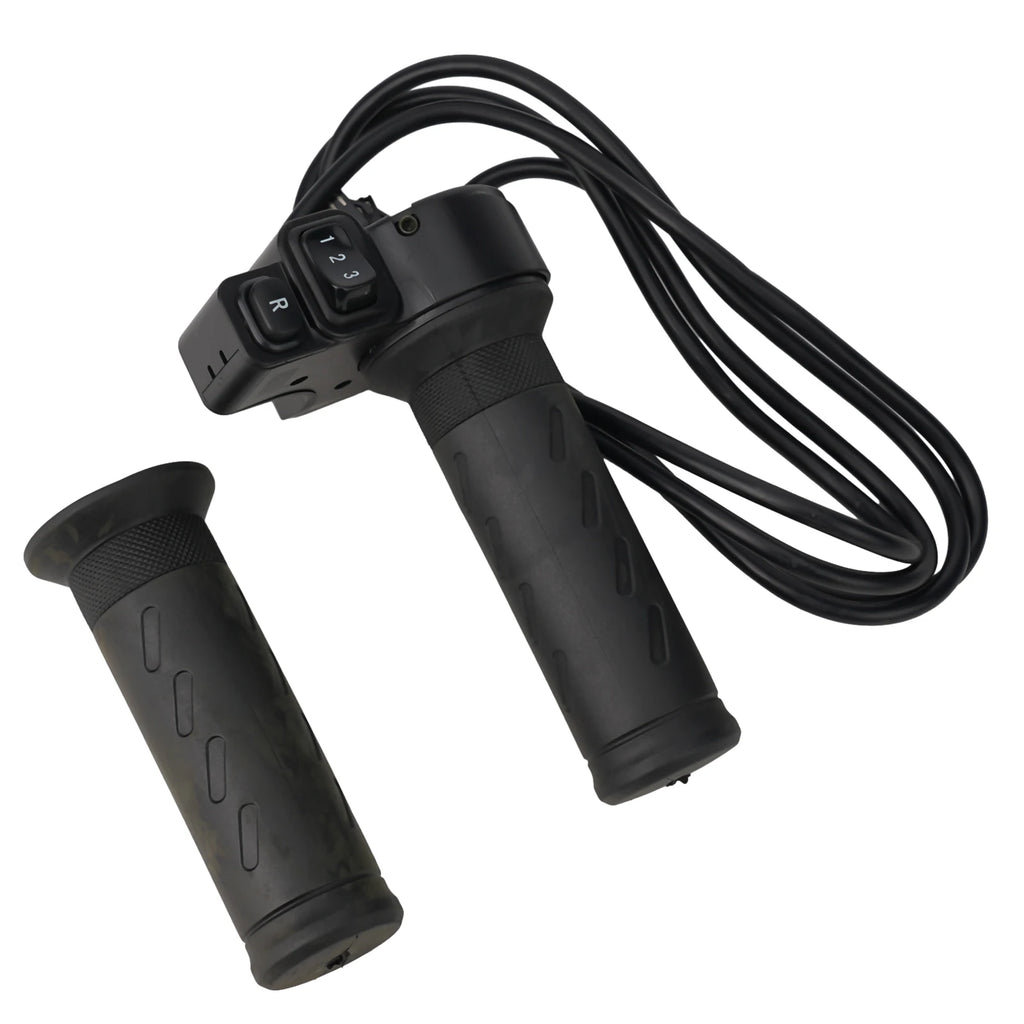 3-Speed Twist Throttle | 24V–72V | E-Bike & Scooter