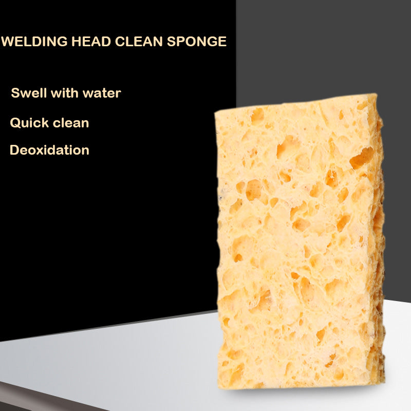 Soldering Iron Cleaning Sponge | Yellow Heat-Resistant