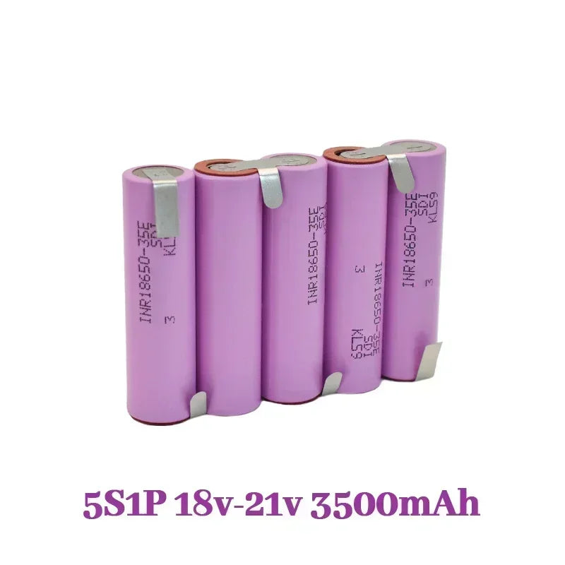 18650 35E Battery Pack 3500mAh | Multi-Config | Screwdriver/Drill