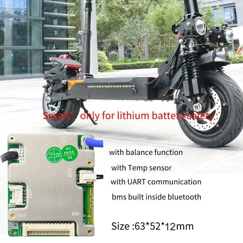 JBD Smart BMS | Bluetooth, 7S-14S | 40A/50A
