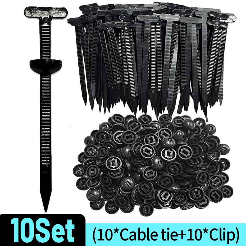 Nylon Cable Ties (1000 pcs) | Self-Locking Heavy Duty | Buckle