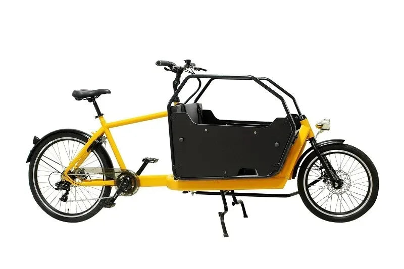 250W Electric Cargo Trike | Wood Box + Bafang Hub | 7-Speed