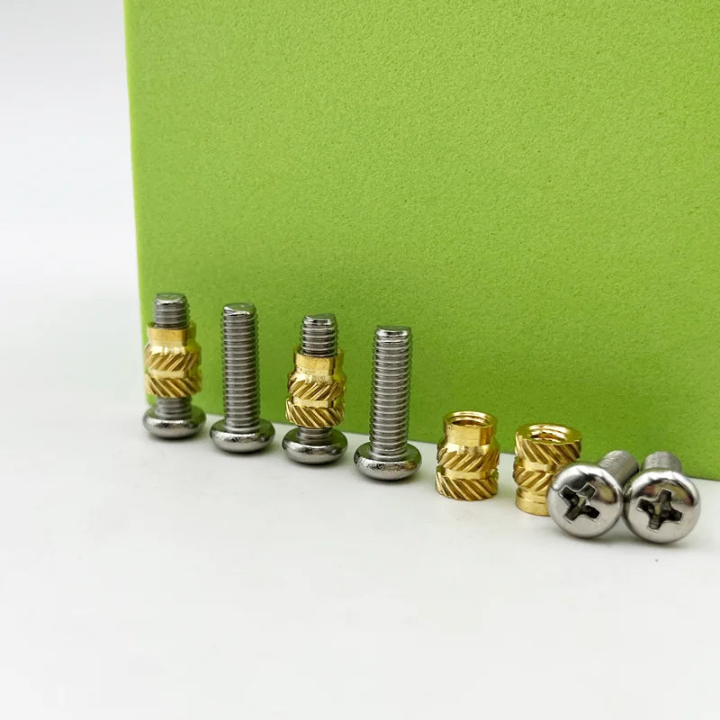 Brass Insert Nut Kit | M2–M4 Heat-Set | 3D Printer Accessory