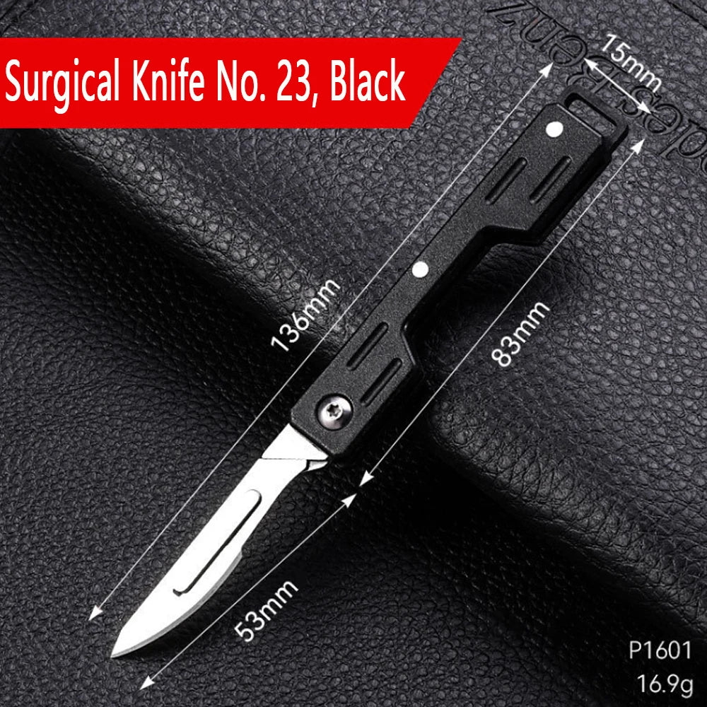 Mini Scalpel Folding Knife | Folding Utility Blade | EDC