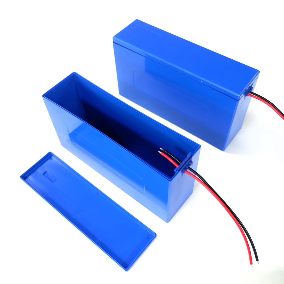 48V 20Ah Li-ion Battery Box Kit | 13S6P Case + 20A BMS | E-Bike