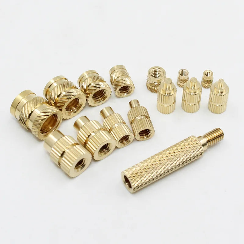Brass Insert Nut Kit | M2–M4 Heat-Set | 3D Printer Accessory