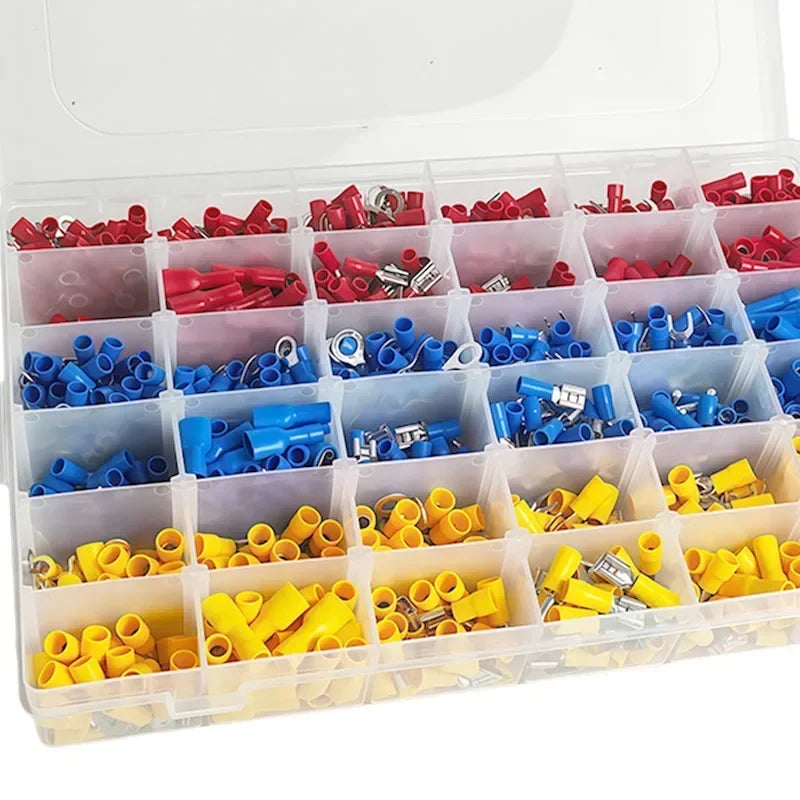 Quick-Connect Terminal Kit | Fork, Ring & Spade | Low-Voltage DC