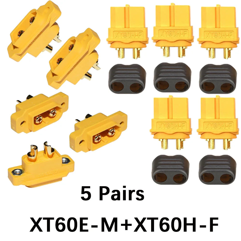 XT60E Connectors | Female Plug | RC & LiPo Battery