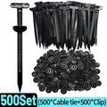 Nylon Cable Ties (1000 pcs) | Self-Locking Heavy Duty | Buckle