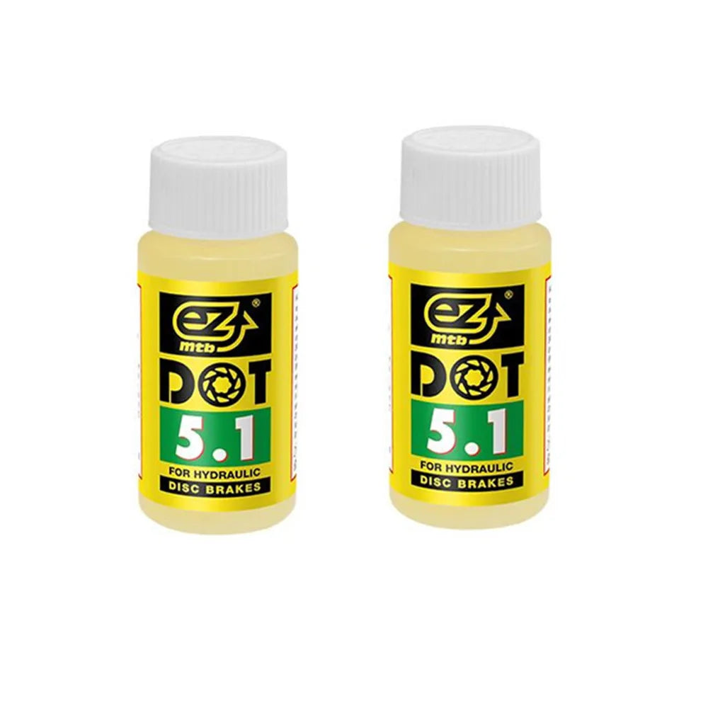 EZMTB Brake Fluid | Mineral Oil & DOT for Hydraulic Disc Brakes | Shimano, SRAM, Avid, Magura