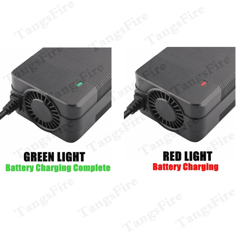 29.2V 5A LiFePO4 Charger | 24V 8S Pack | Multi-Plug