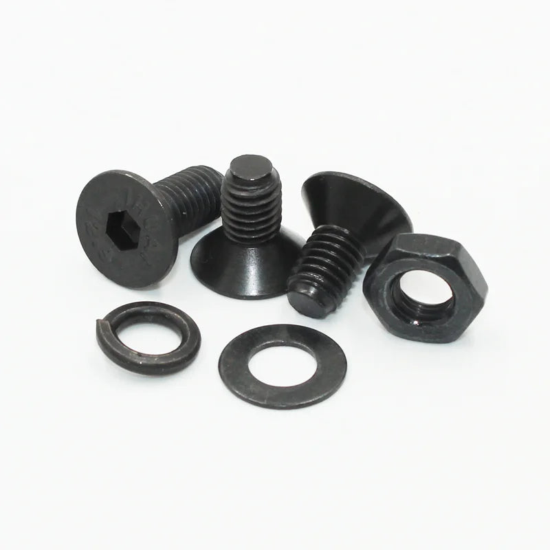 Hex Socket Countersunk Screws M2-M8 | Grade 10.9 Steel | Fastener Kit