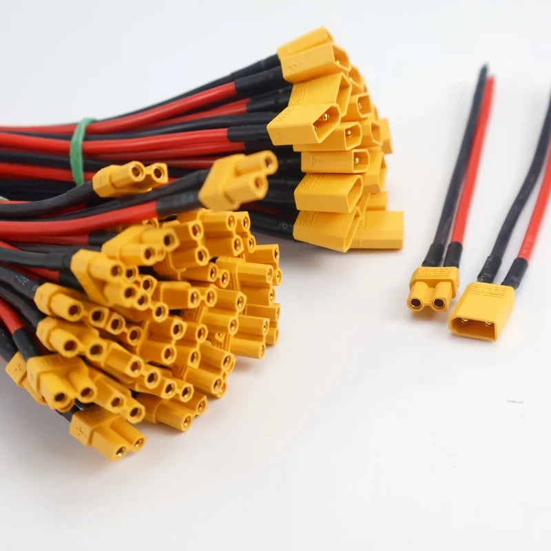XT30 Connector Plugs | 16AWG Silicone Wire | FPV / RC LiPo