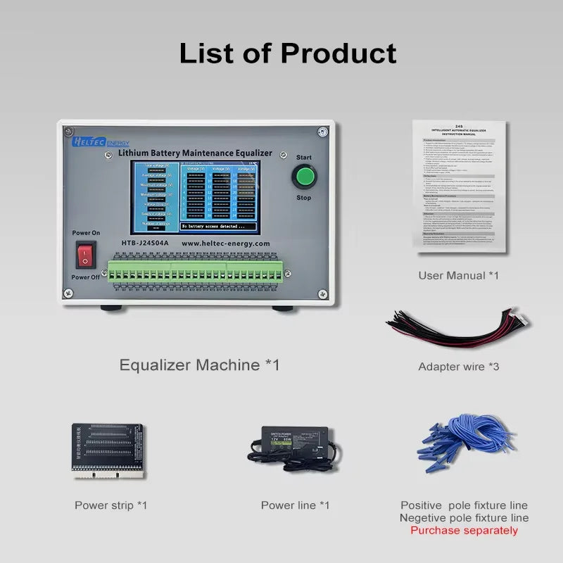 Heltec 24S Battery Equalizer | 4A Active Balancer | Li-Ion/LFP