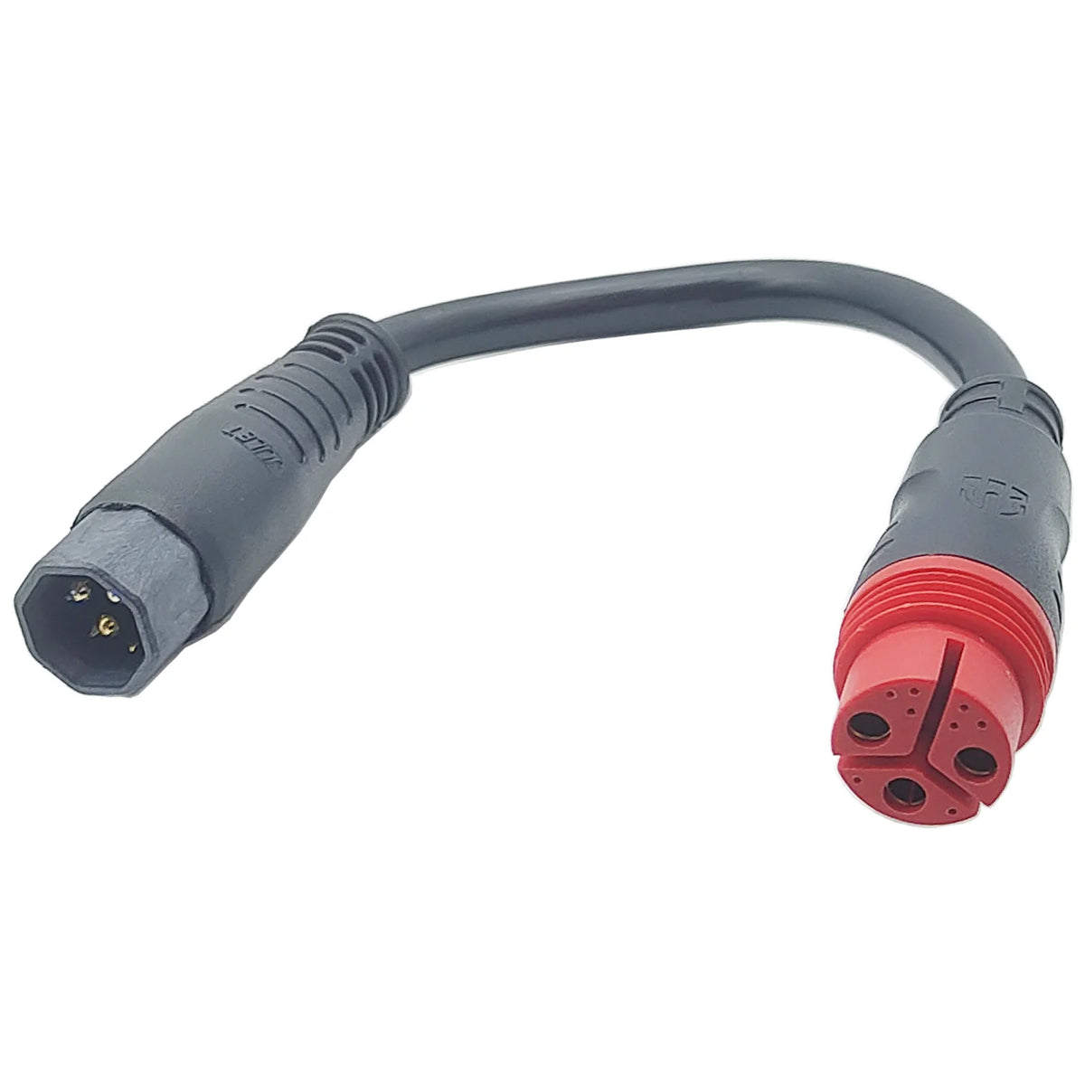 Hub Motor Cable Adapter, Z916 Male to L1121 Female Connector for BAFANG E-Bike System Motor Replacement