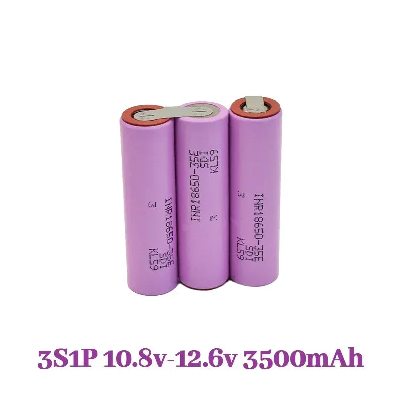 18650 35E Battery Pack | Custom 2S1P Config | 3500mAh Cells