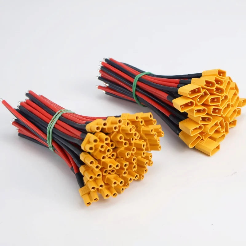 XT30 Connector Plugs | 16AWG Silicone Wire | FPV / RC LiPo